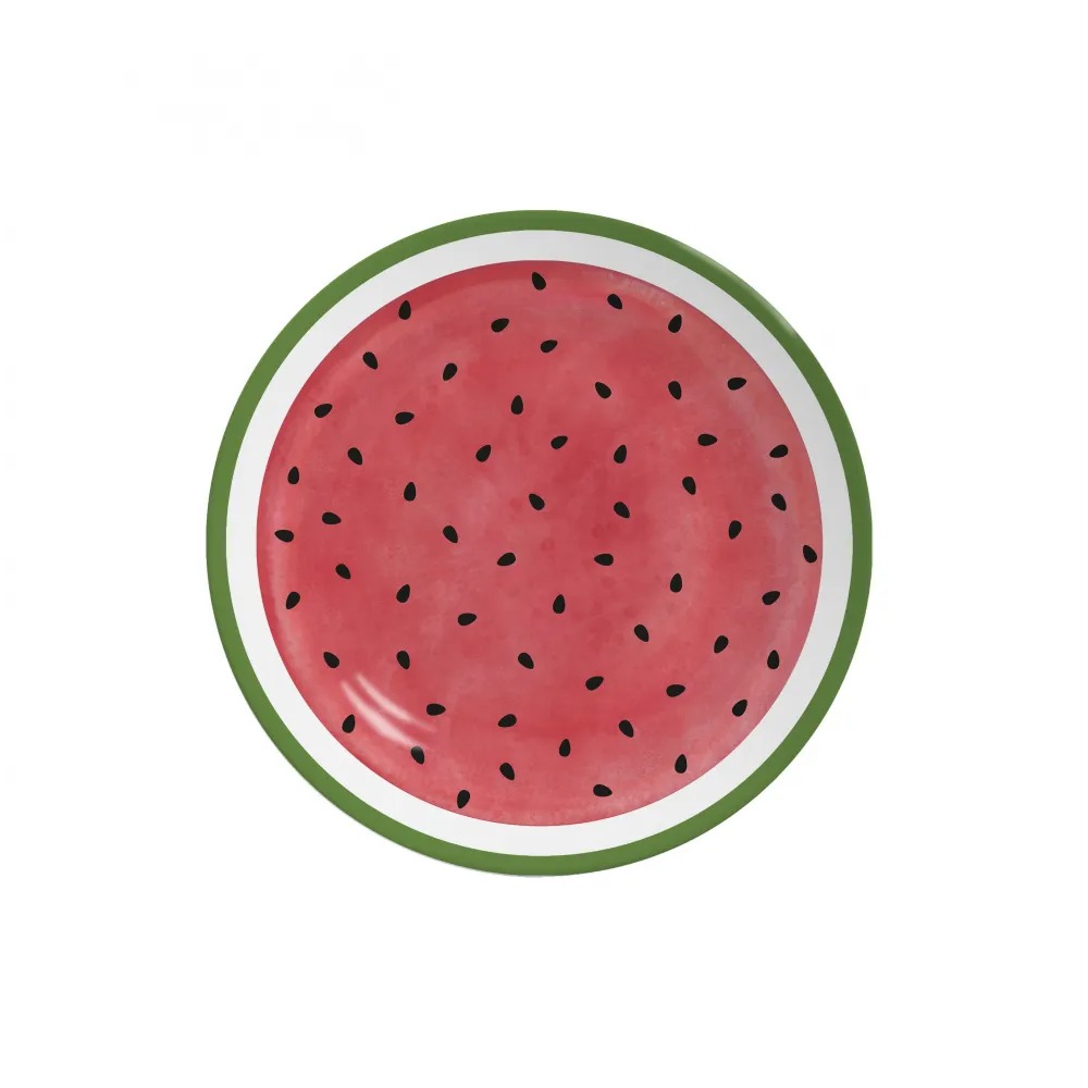[273415] PLATO POSTRE MELANCIA COUP 21 CM 1292-203