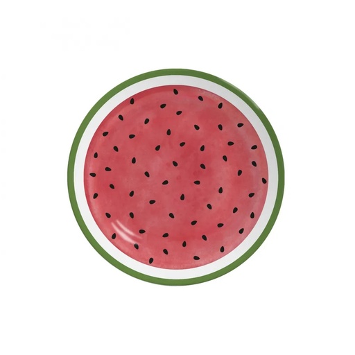 [273415] PLATO POSTRE MELANCIA COUP 21 CM 1292-203