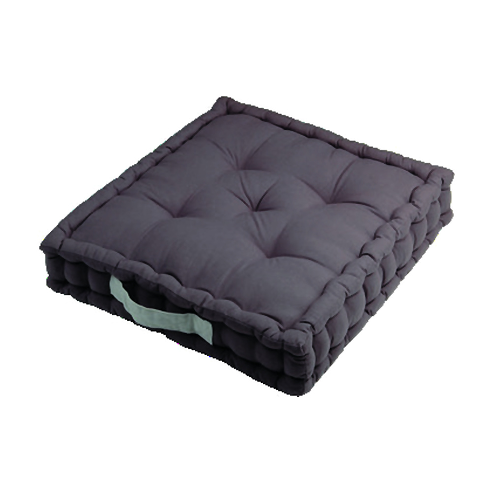 [273704] COUSSIN DE SOL DUO GRIS/PERLE 45X45X10