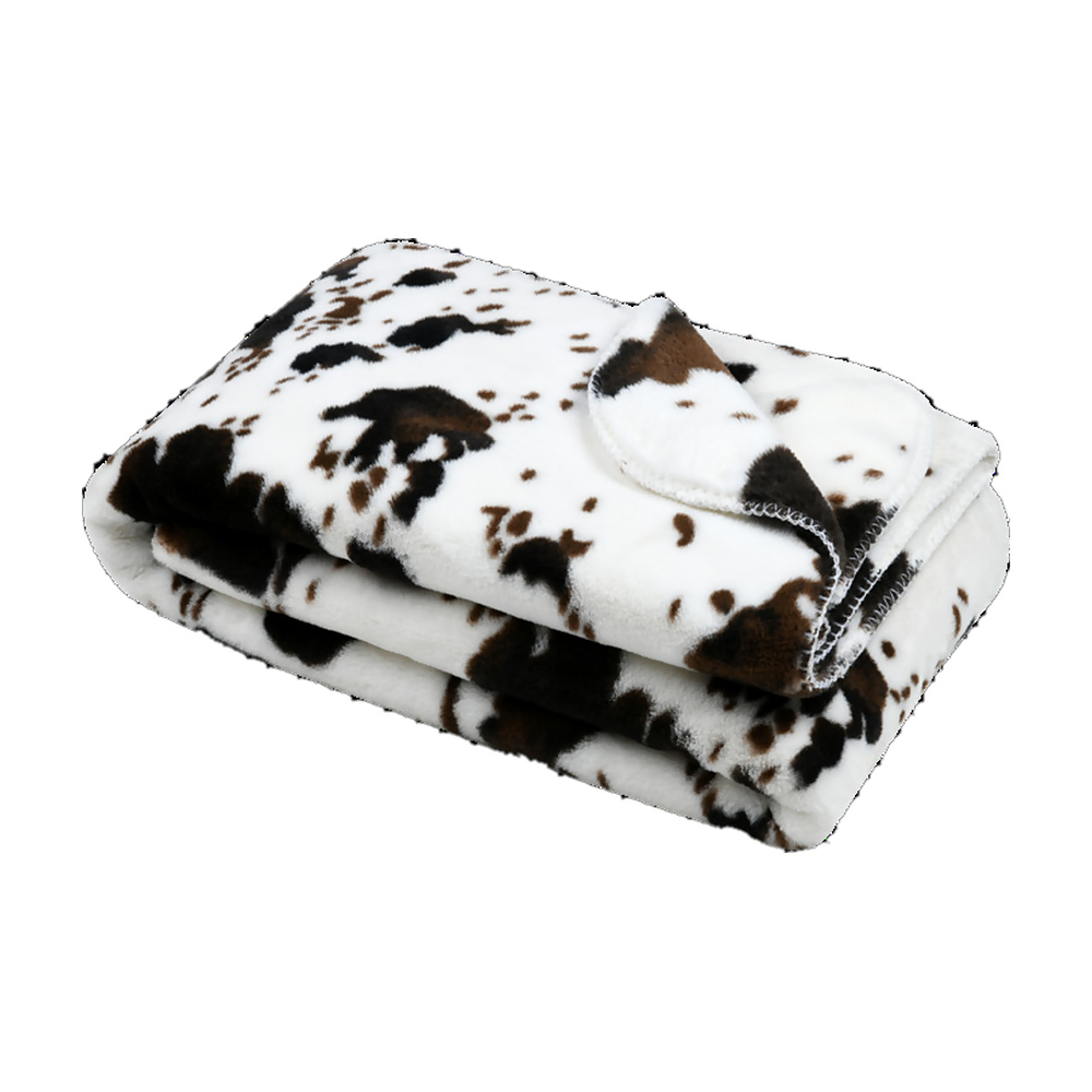 MANTA VACA MARRON 130X160 P25793001