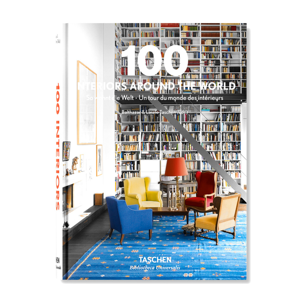[97175] LIBRO 100 INTERIORS AROUND THE WORLD