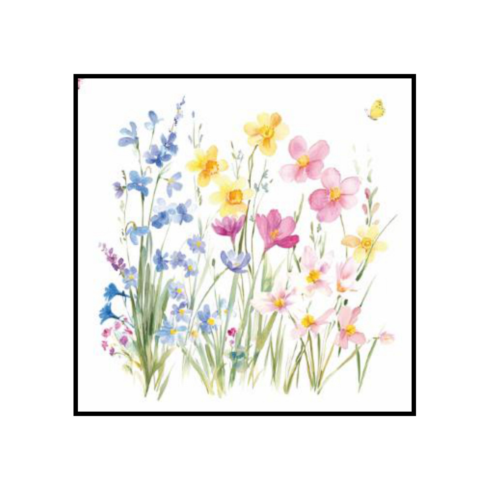 [276762] SERVILLETAS 33CM PRIMAVERA AIUOLA DI 381625