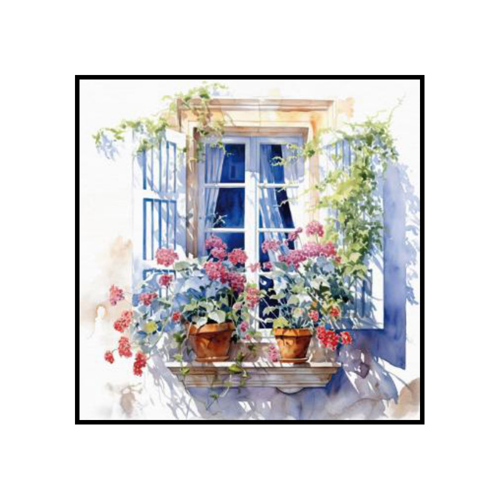 [276747] SERVILLETAS 33CM DISEÑO VENTANAS 373445