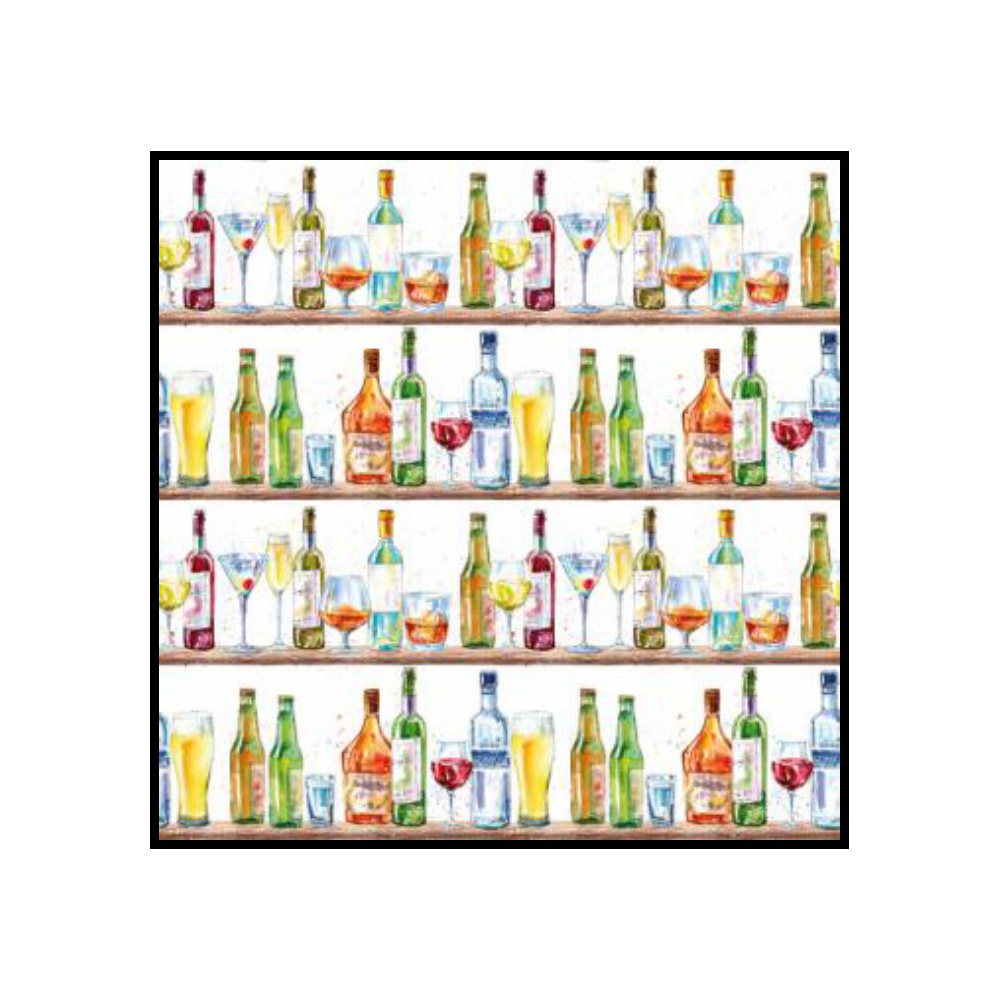[276697] SERVILLETAS 33CM COCKTAIL BAR 344805