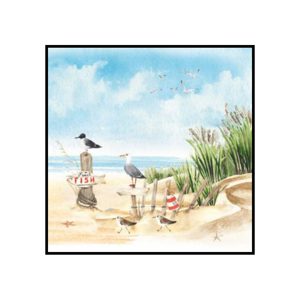 [276721] SERVILLETAS 33CM PESCADO FRESCO DUNA 370016