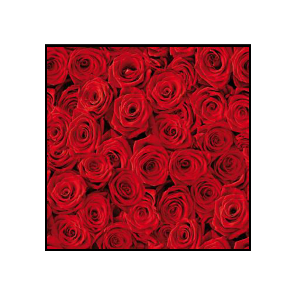 [276676] SERVILLETAS 33CM BEAUCOUP DE ROSES 344091