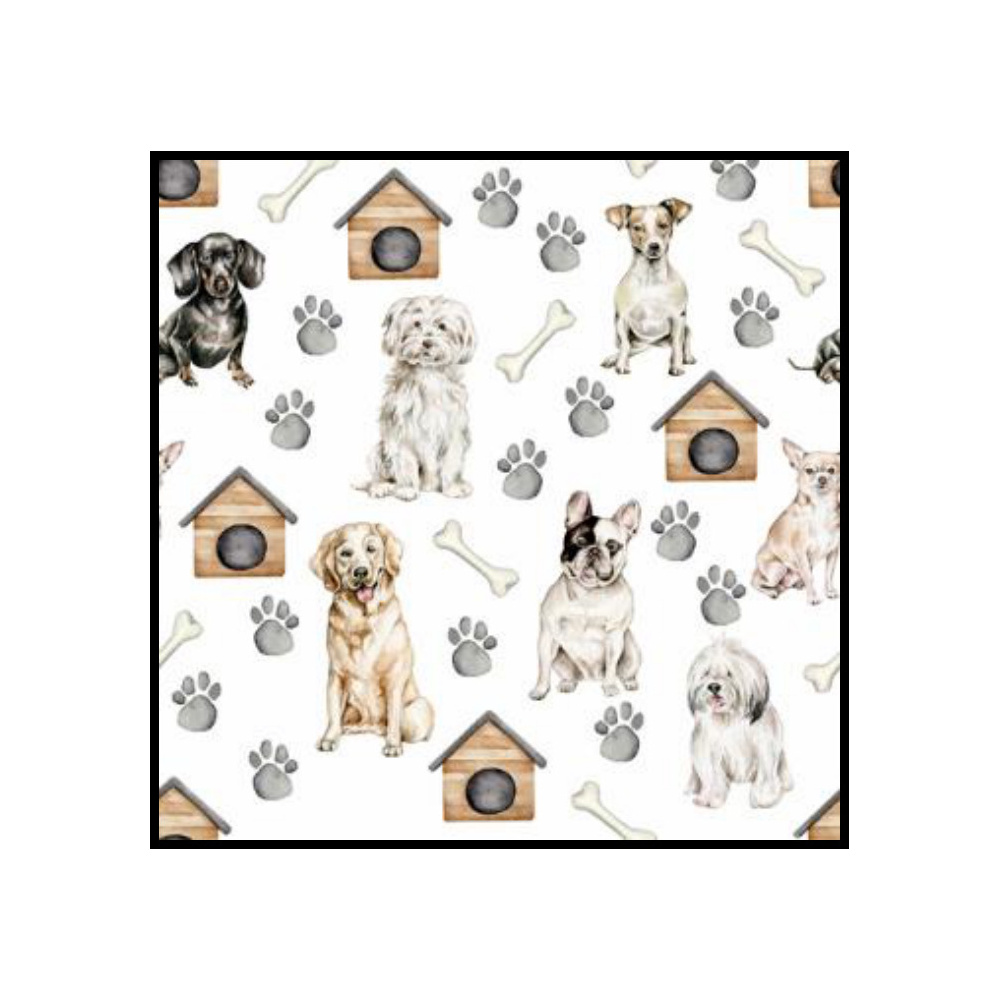 [276741] SERVILLETAS 33CM PERROS 371751