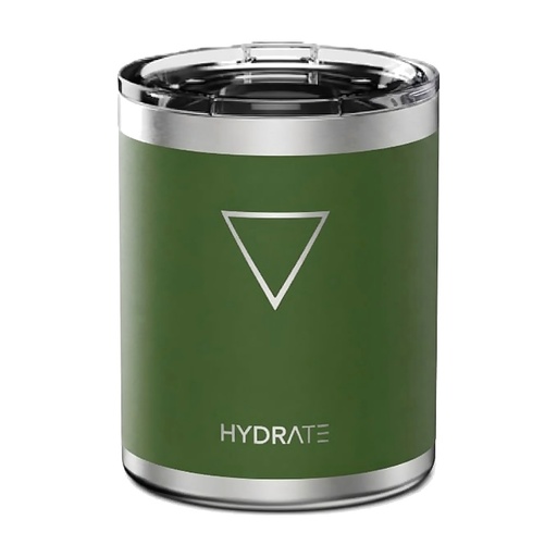 [275174] WHISKY LOWBALL 295 ML VERDE MILITAR