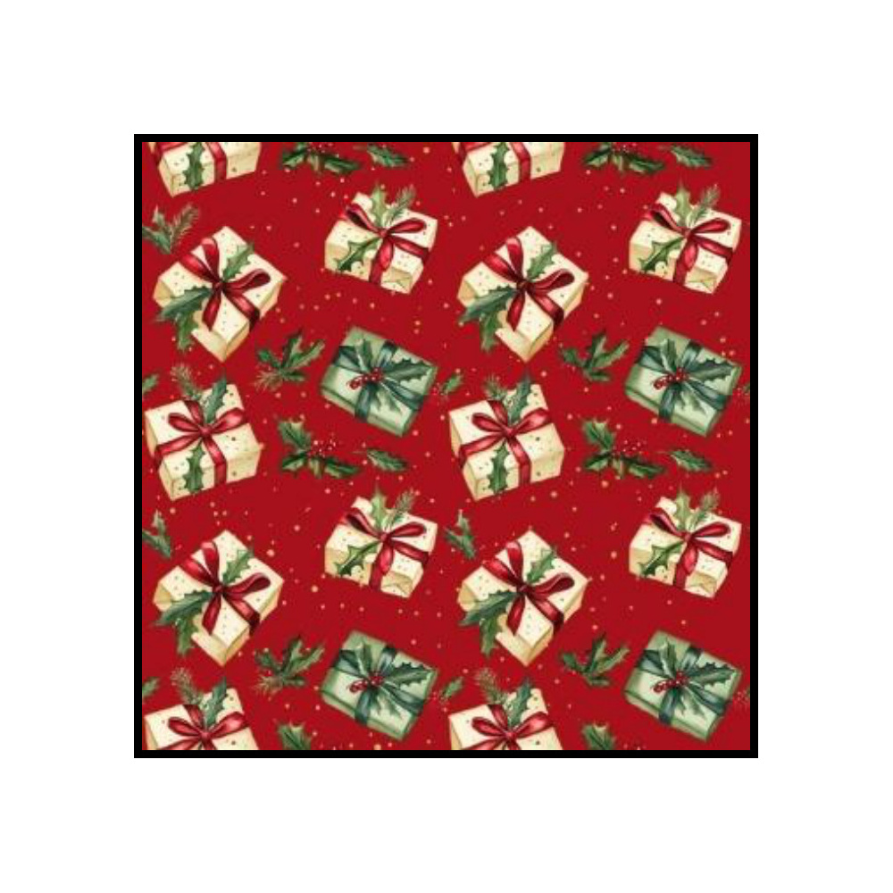 [276654] SERVILLETAS 33CM NAVIDAD MUCHOS REGALOS 310111