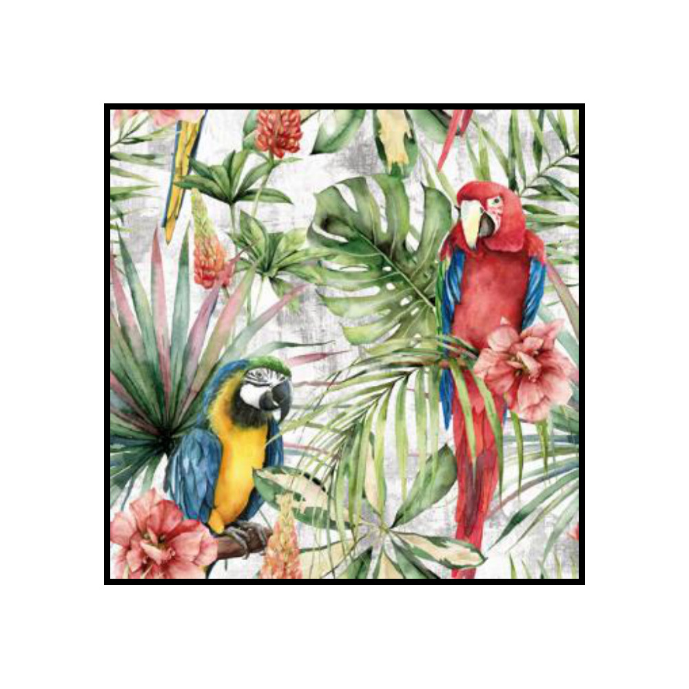 [276662] SERVILLETAS 33CM DISEÑO GUACAMAYO 340051