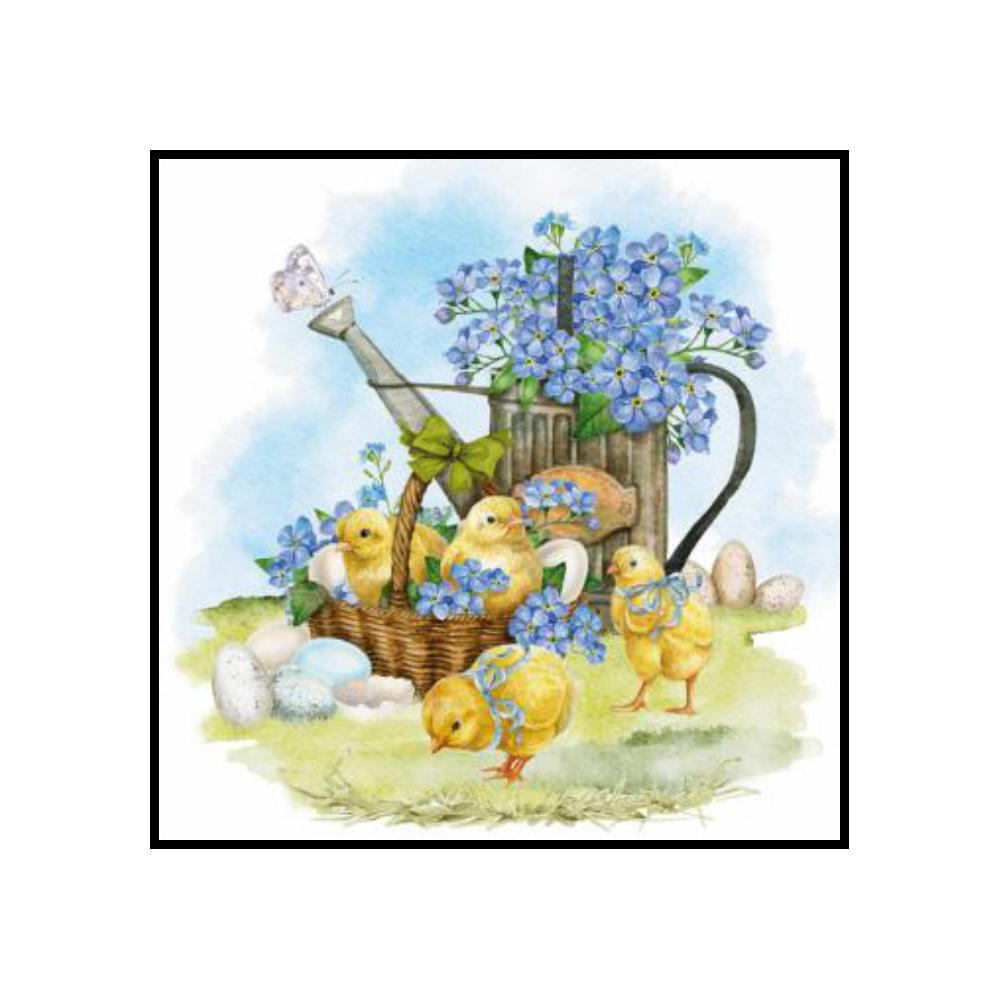 [276758] SERVILLETAS 33CM PRIMAVERA NOMEOLVIDES 380014