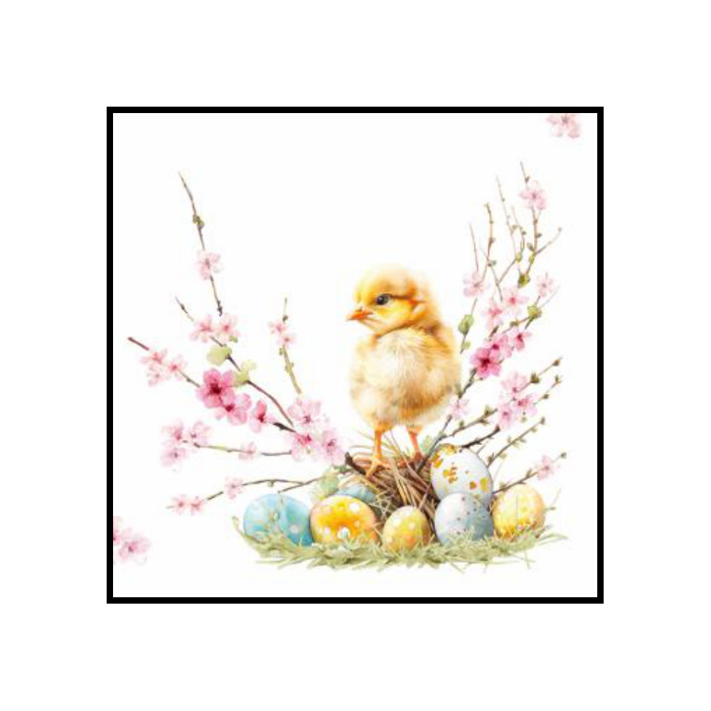 [276764] SERVILLETAS 33CM PRIMAVERA JOLI POUSSIN 382105