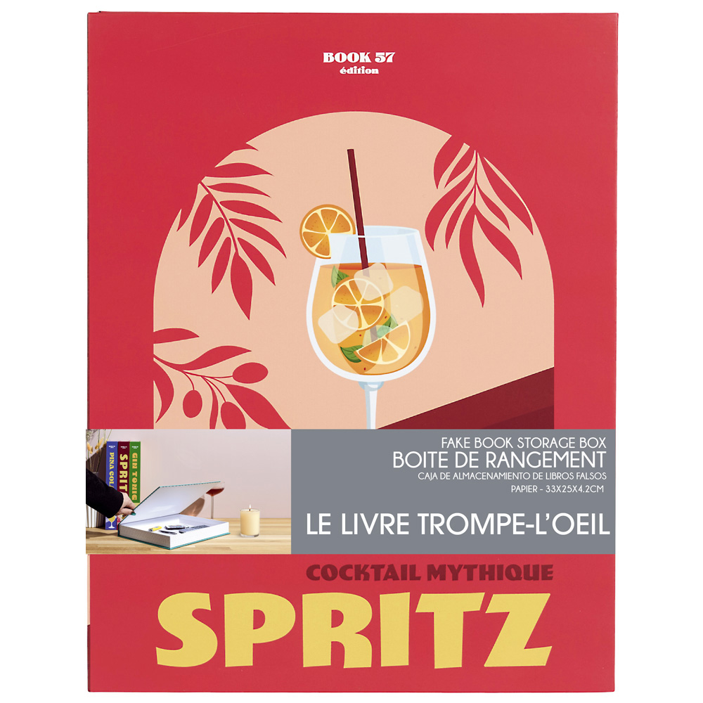 LIBRO DECORACION COCTELES ALTURA 25CM HD0513