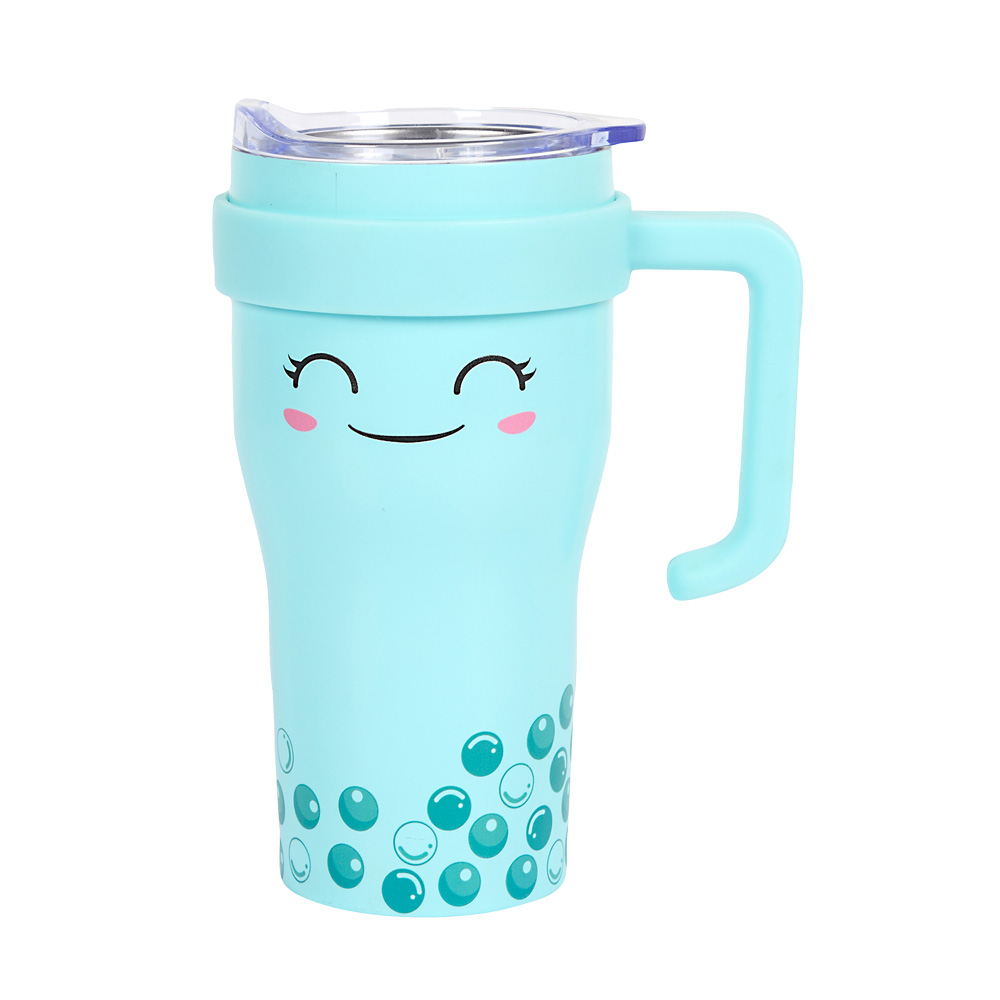 TAZA DE TRANSPORTE MINI MIAMI KAWAII 600ML KA0669