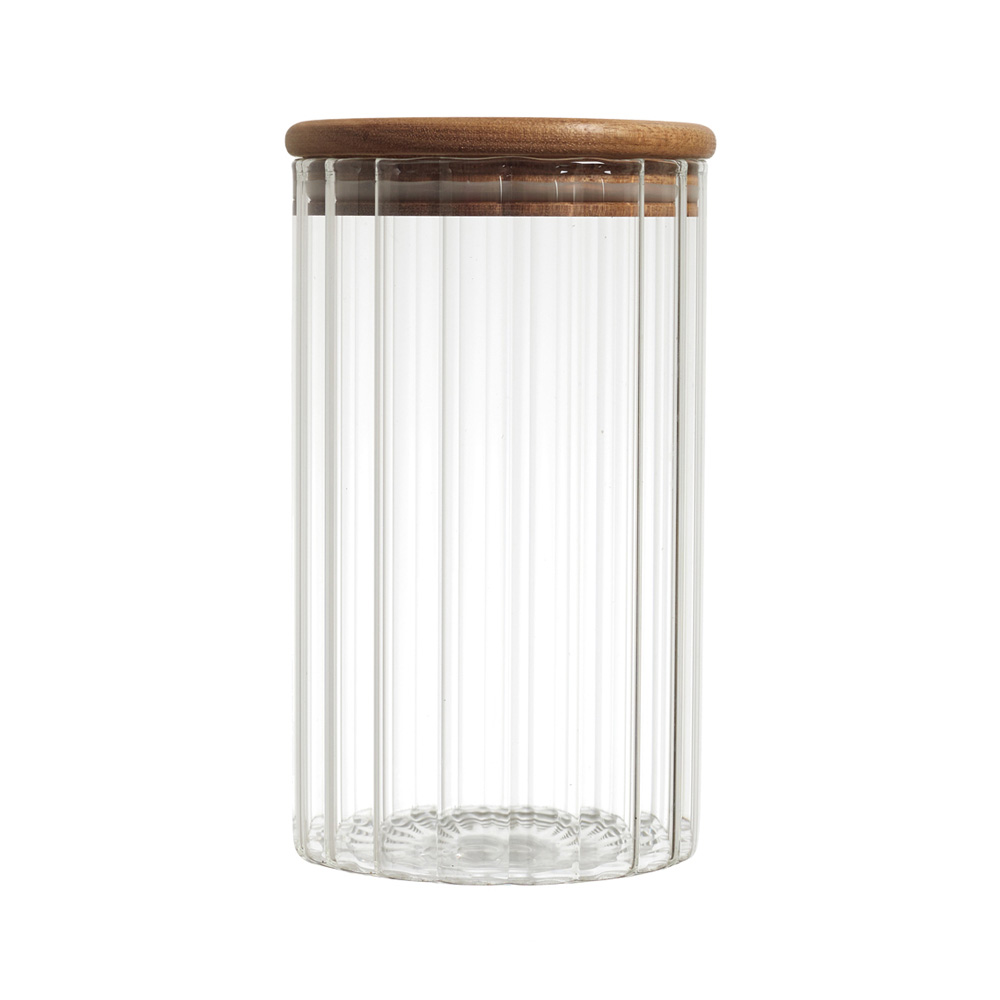 FRASCO DE CONSERVACION CON TAPA ACACIA 70CL KA0378