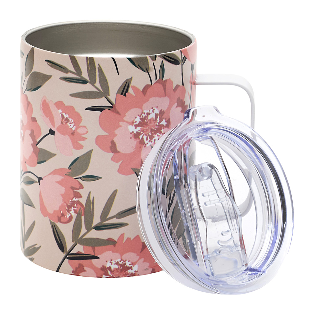 TAZA METAL FLORAL BOGOTA 42CL KA0662