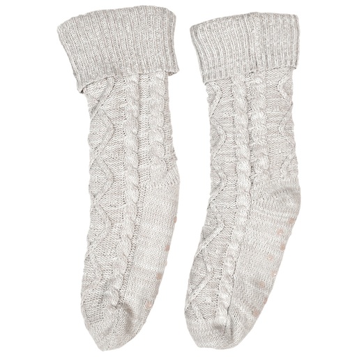 [278063] CALCETINES GRIS TRENZADO INTERIOR SHERPA PA0009