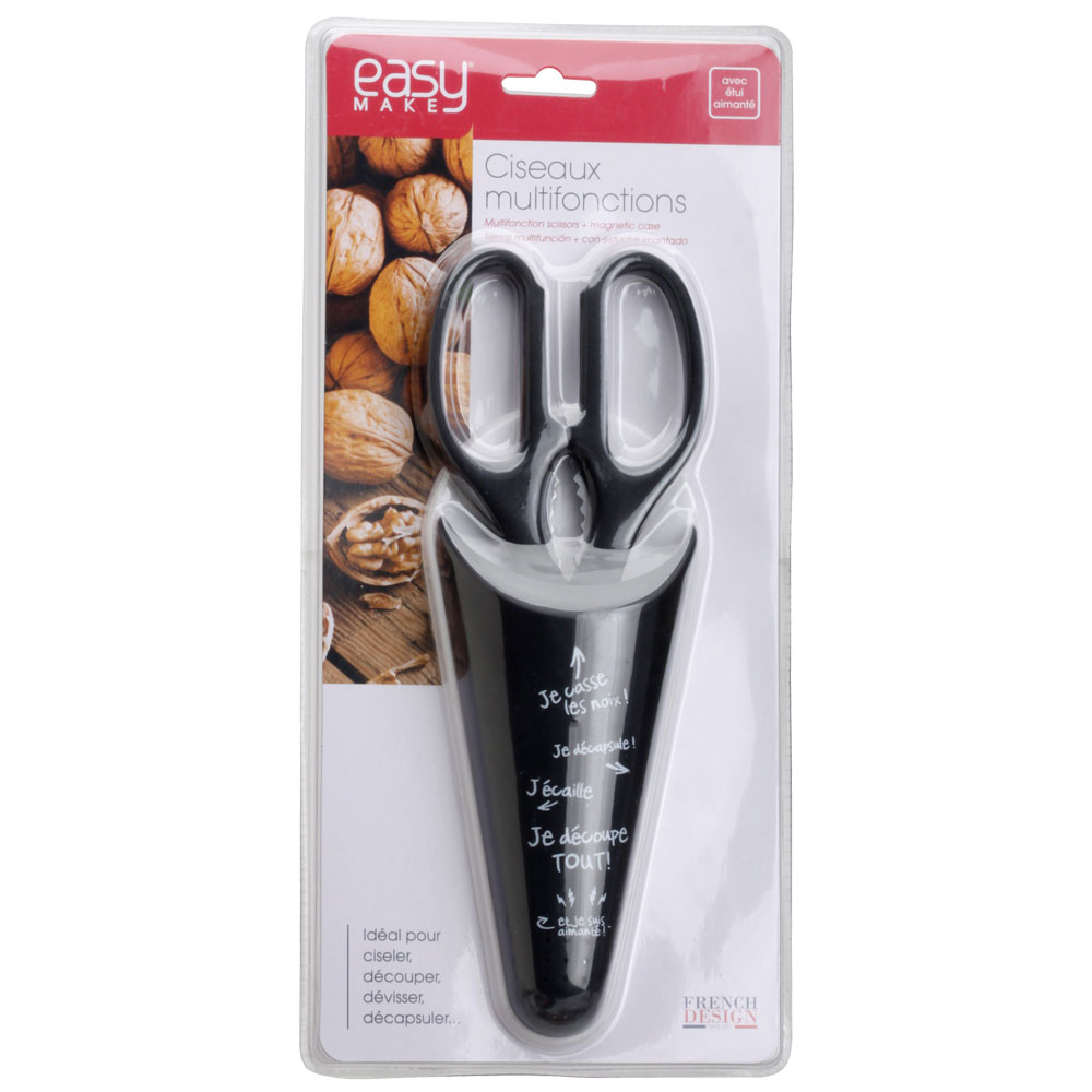 TIJERAS MULTIFUNCION CON ESTUCHE MAGNETICO KD3087