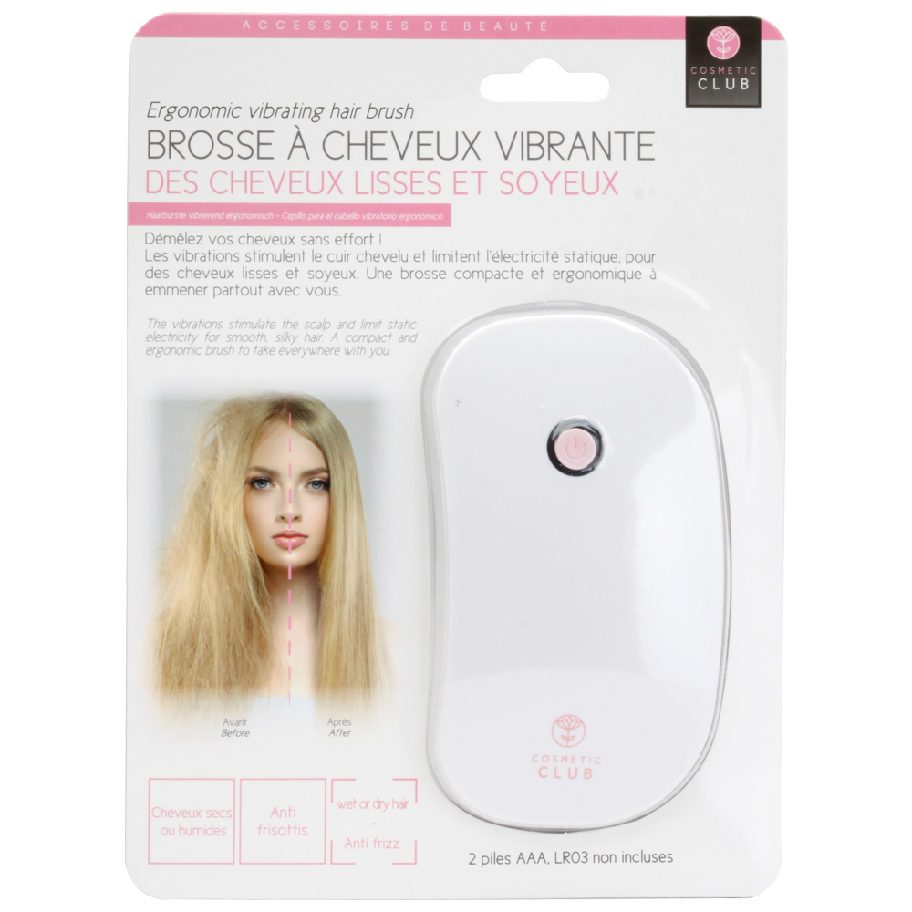 [278224] CEPILLO PARA EL PELO VIBRATORIO ERGONOMICO SC29440