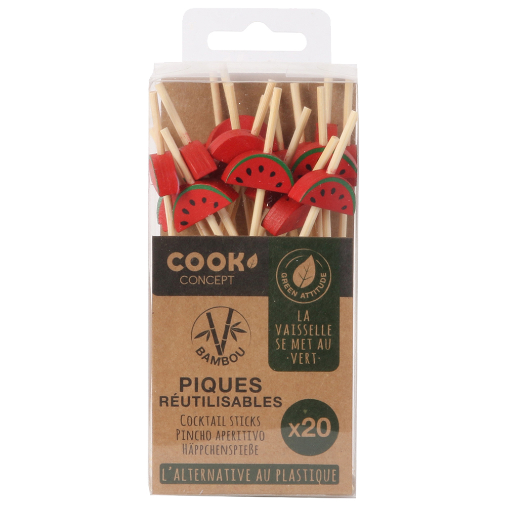 PALILLOS DE COCTEL 20 UNIDADES M24 KA4375