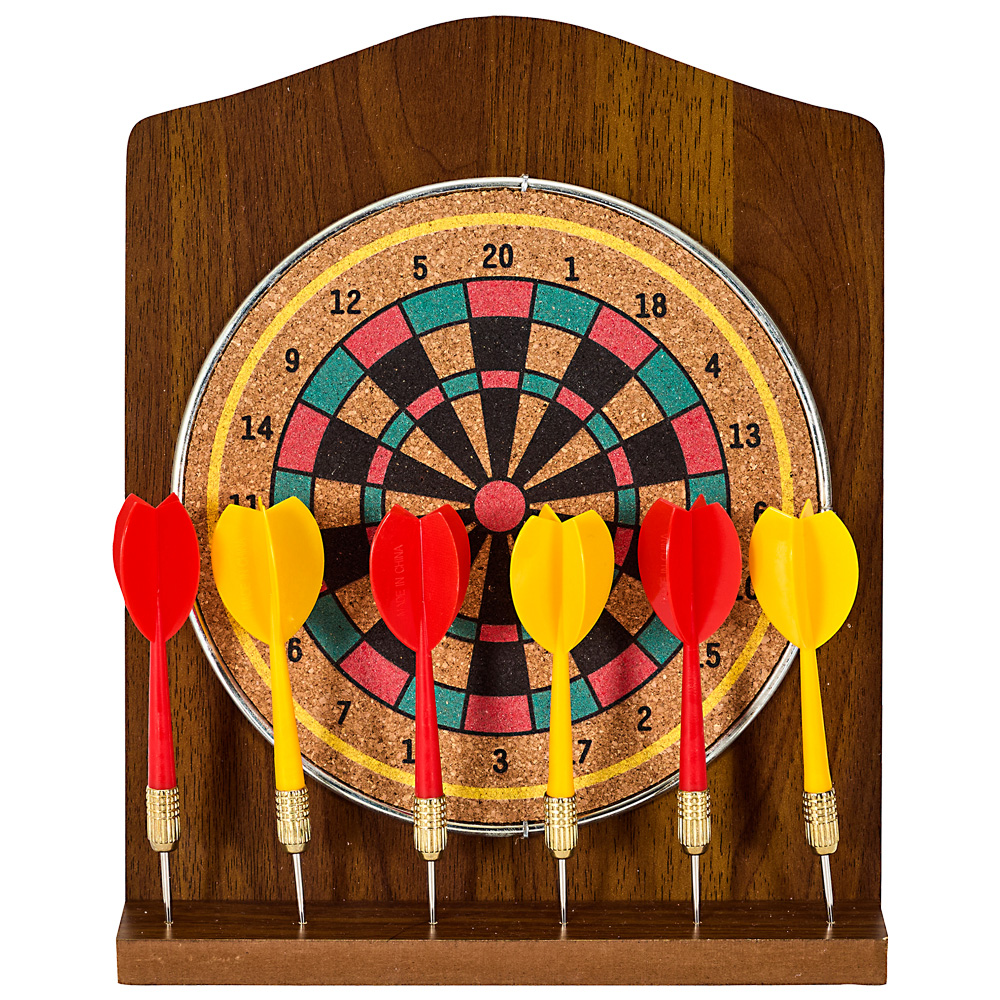 [278016] JUEGO DE DARDOS DE MADERA MG3719