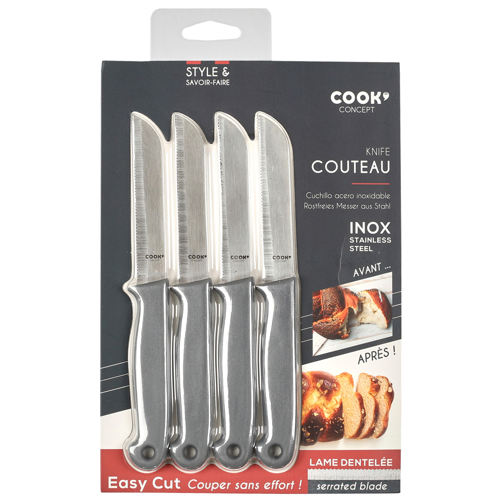 CUCHILLO CORTE FACIL SET DE 4 M24 KD33131