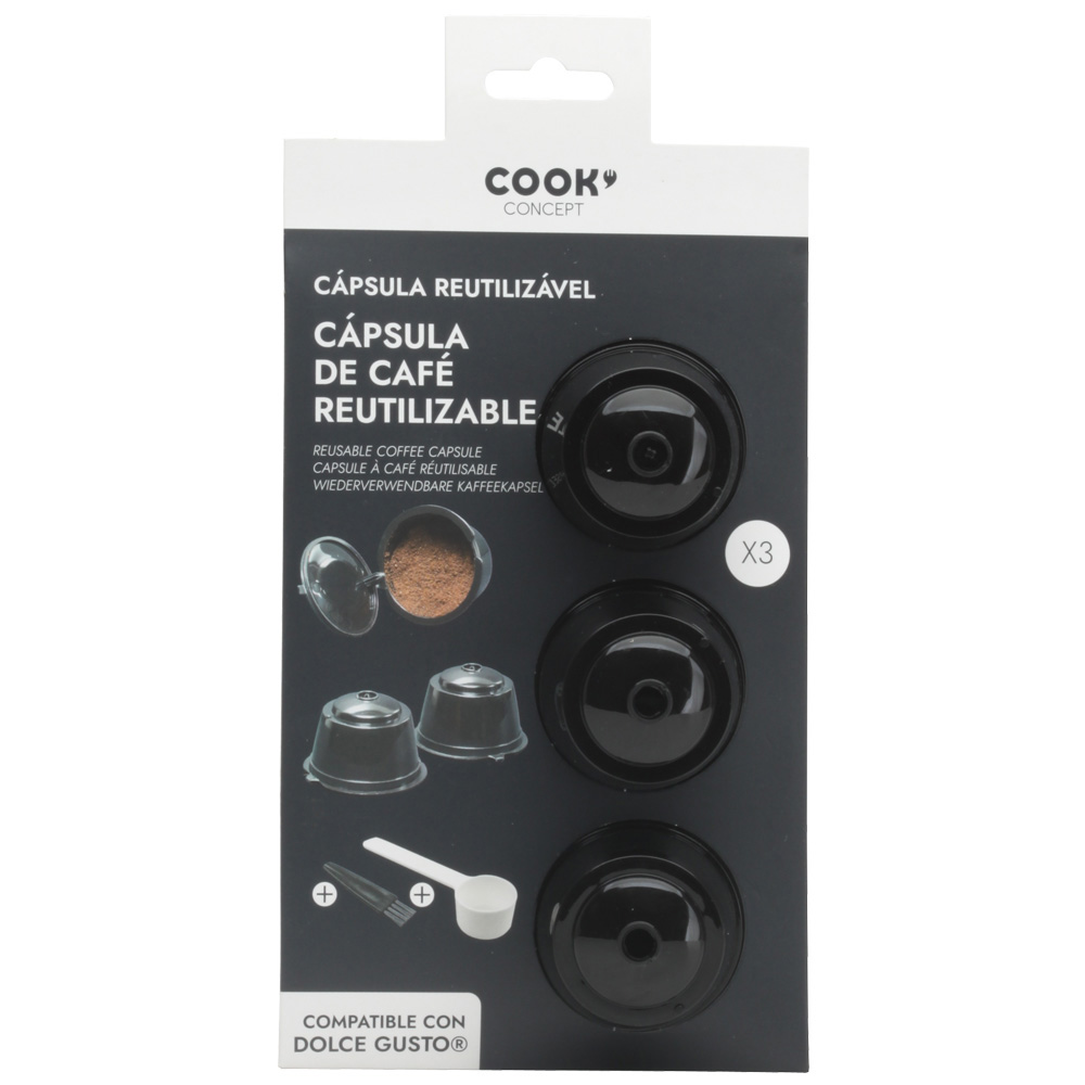 CAPSULA CAFE REUTILIZABLE DOLCE GUSTO X3 KA4557