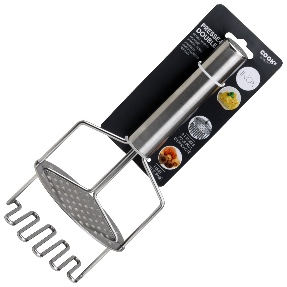 [278292] MACHACADOR DOBLE ACERO INOXIDABLE KU6259