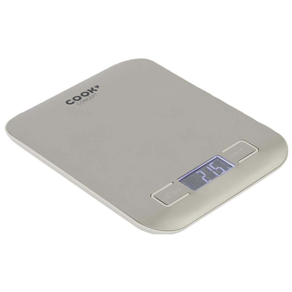 BALANZA ELECTRONICA ACERO INOXIDABLE 5KG KU6610