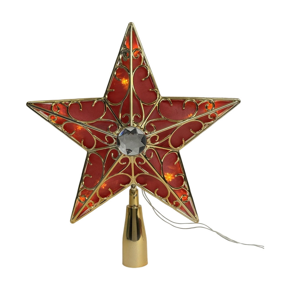 ESTRELLA PUNTA PARA ÁRBOL 27CM 130-2900065