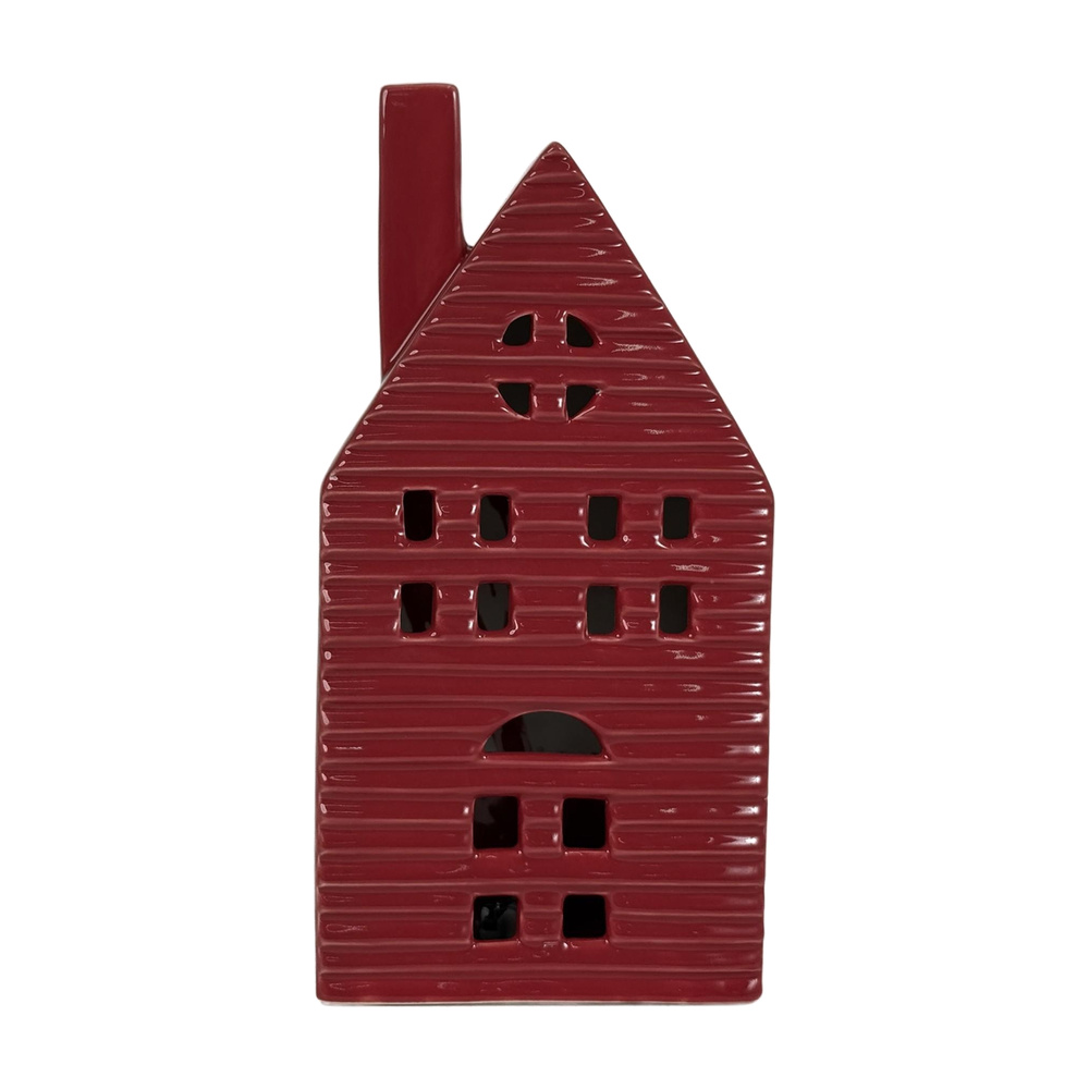 [279676] CASA CERAMICA 22.5CM CON LUZ SURTIDO 201-7500156B