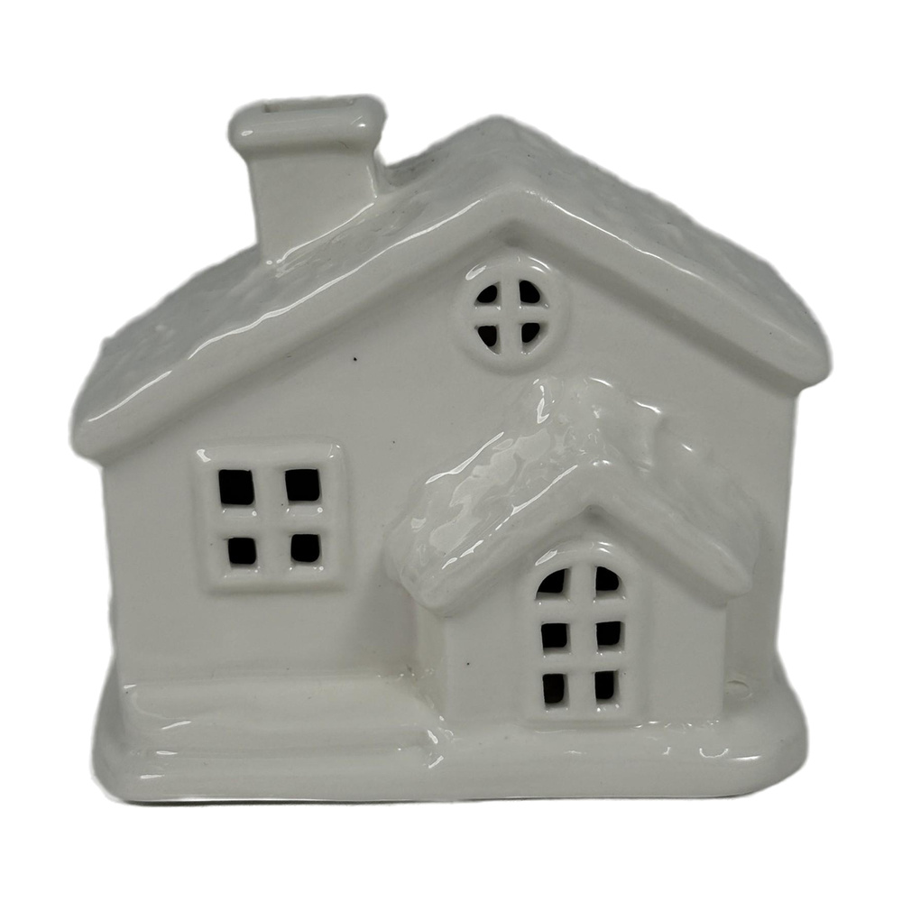 CASA CERAMICA CON LUZ 8.6CM A BATERIA 201-7500160B