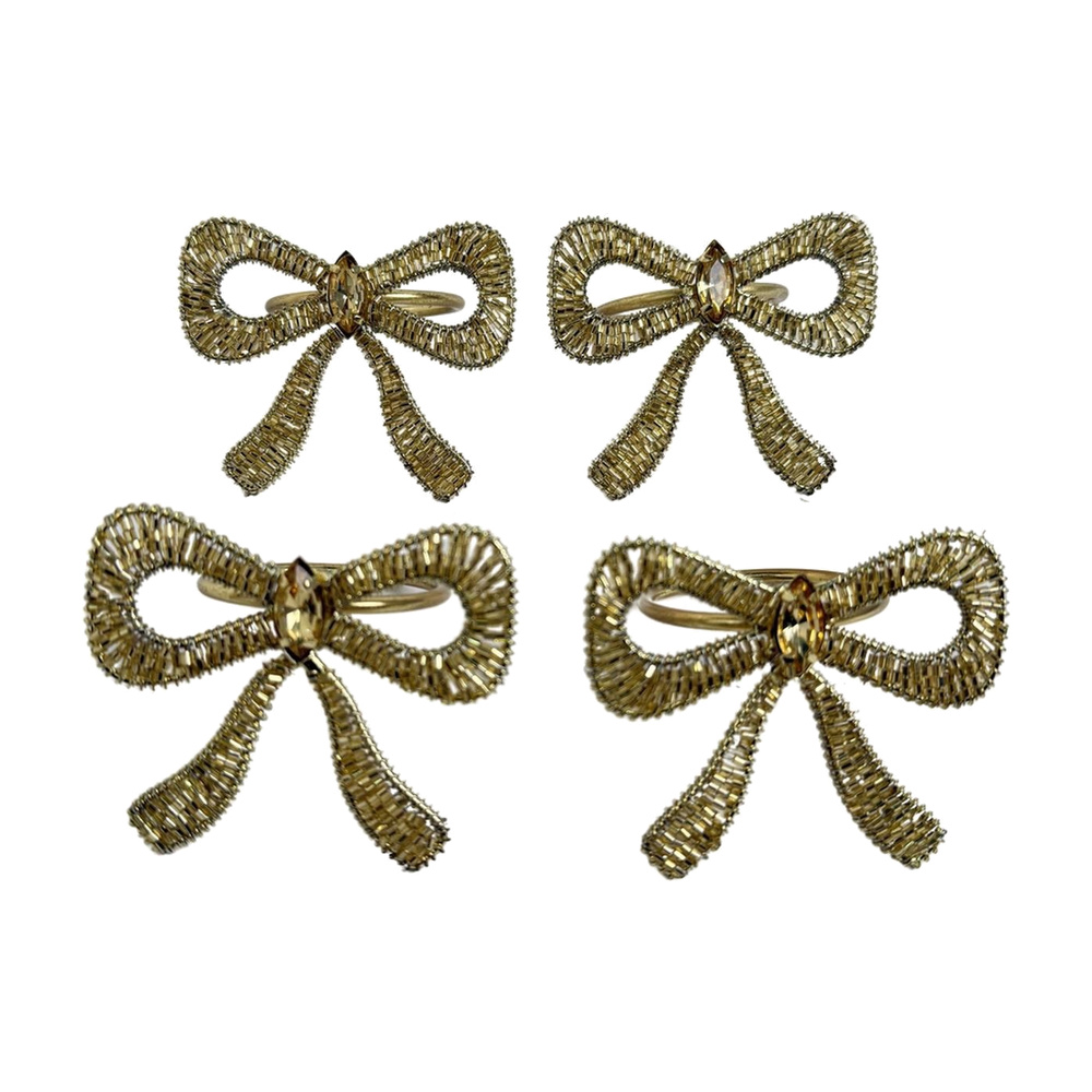JUEGO ANILLO PARA SERVILLETAS 4 PIEZAS 8X6 850046