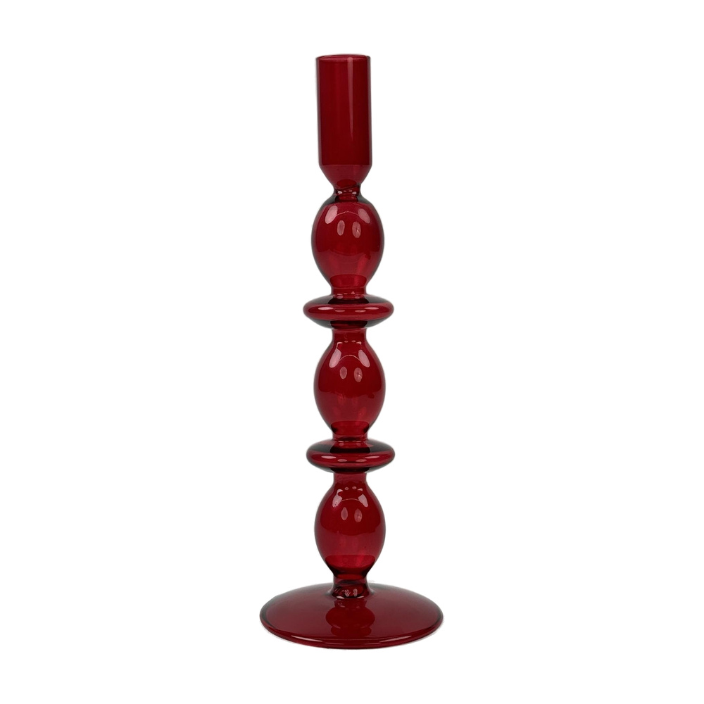 PORTAVELA DE VIDRIO 26.7CM 9.2 202-3700049