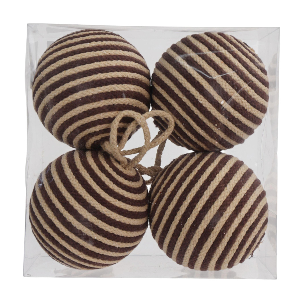 JUEGO DE BOLAS DE NAVIDAD 4 PIEZAS 130-2800072