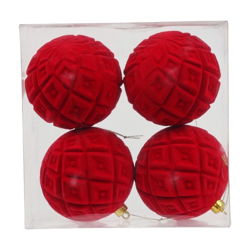[278505] JUEGO DE 4 BOLAS COLGANTES PEQUEÑAS 130-3200039