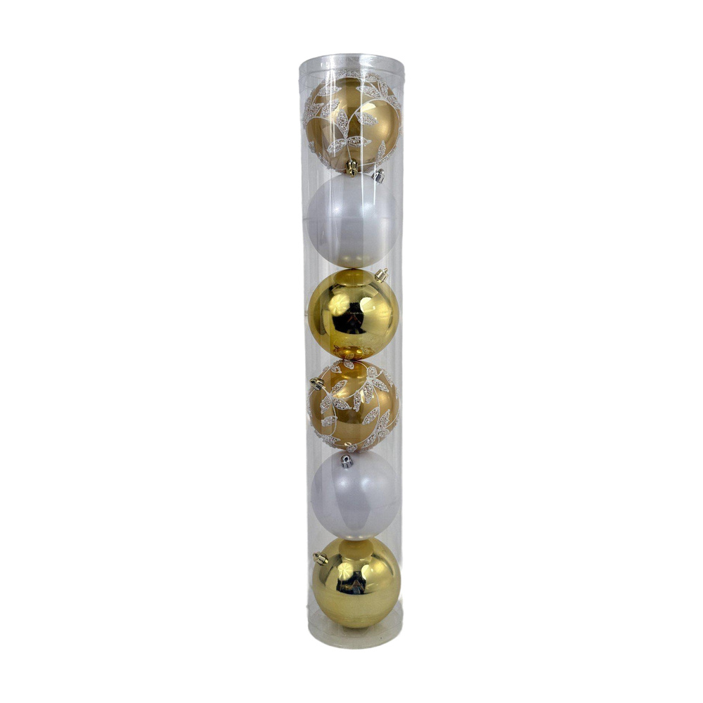JUEGO DE BOLAS 10CM 6 PIEZAS TUBO 130-9502764
