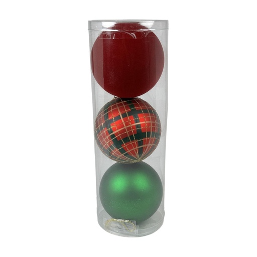[278565] JUEGO DE BOLAS 12CM 3 PIEZAS EN TUBO 130-9502841