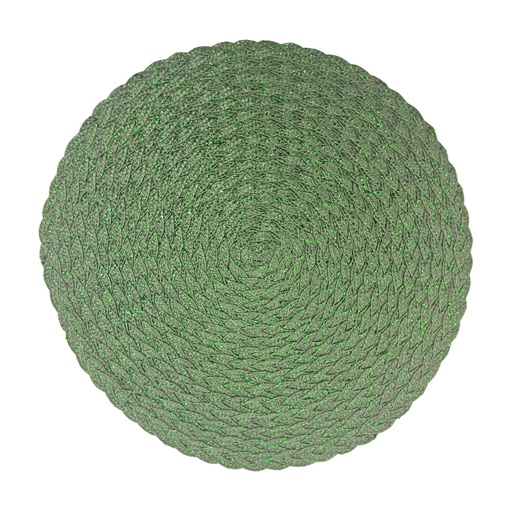 [278633] INDIVIDUAL REDONDO DE PVC 38X3CM 0500349