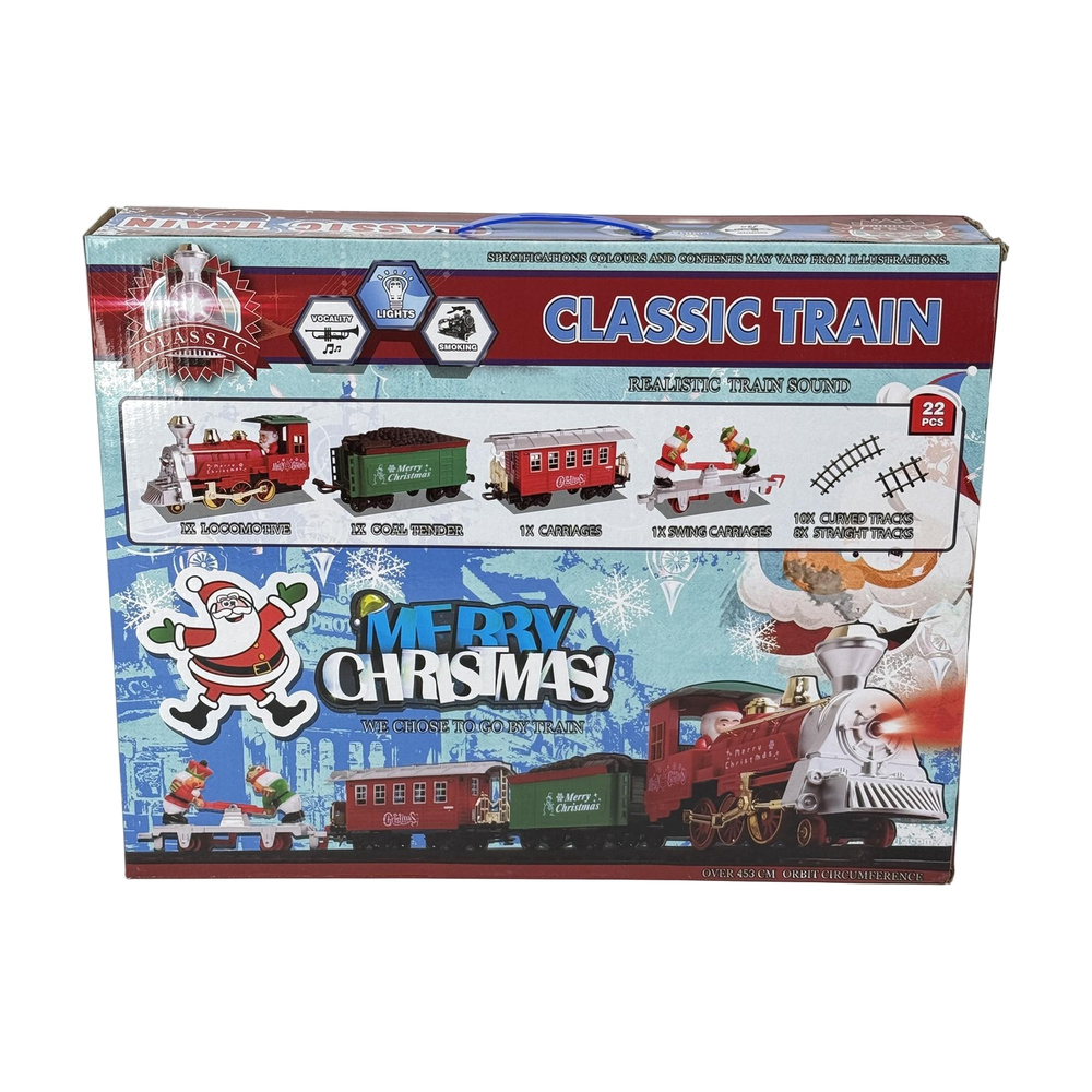 JUEGO TREN NAVIDEÑO CON LUZ Y MUSICA 201-7800184B