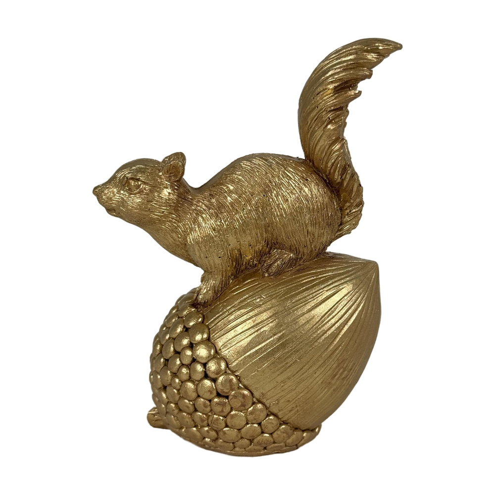 ARDILLA DECORATIVA DE RESINA 7 202-4900126