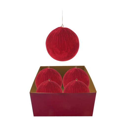 [281780] ESFERA 25CM PDQ ROJO 831-MX2467-2698R