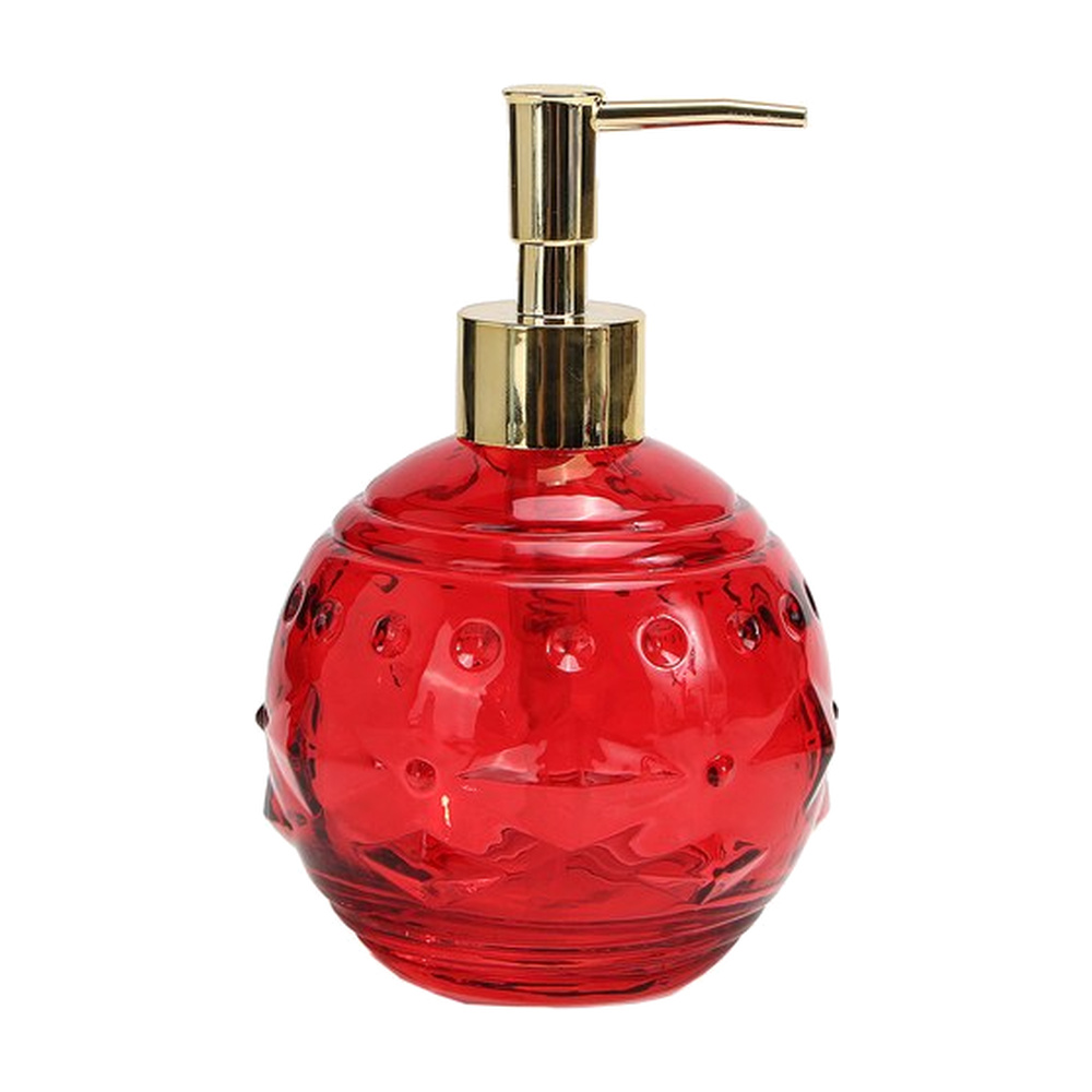 DISPENSADOR LOCIÓN 16CM ROJO 460G 831-D108-2601