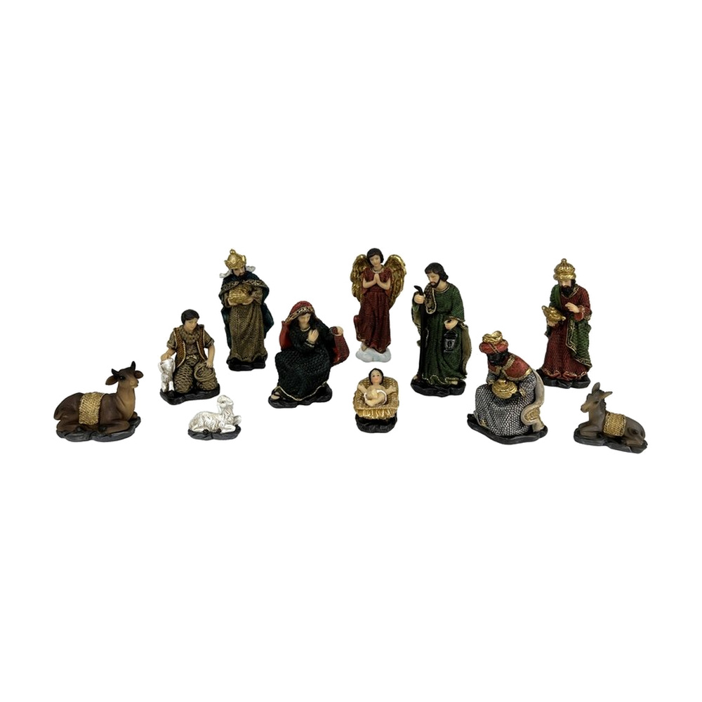 JUEGO 11 PIEZAS NACIMIENTO 13.5CM 831-P008-2530