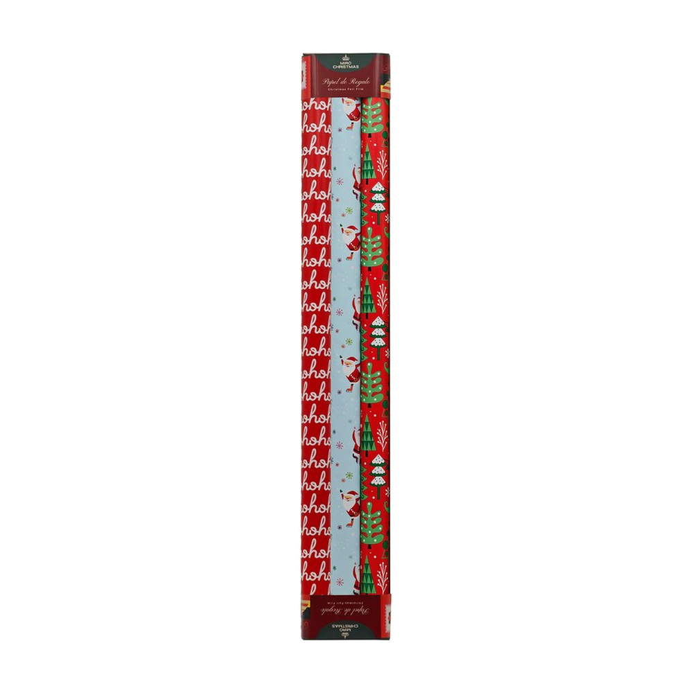 JUEGO 3 PAPELES REGALO 70X200CM 831-D049-2602B