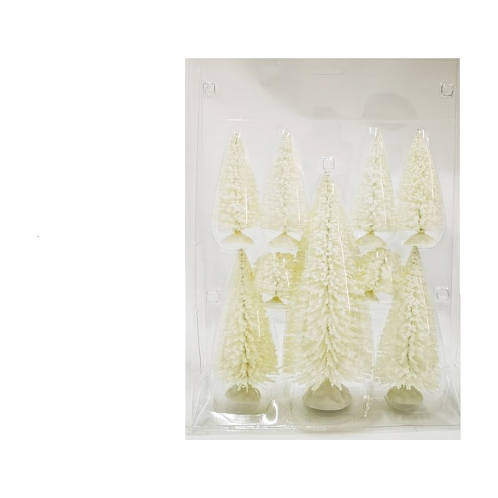 JUEGO 9 PIEZAS ARBOL CREMA 831-D011-2543