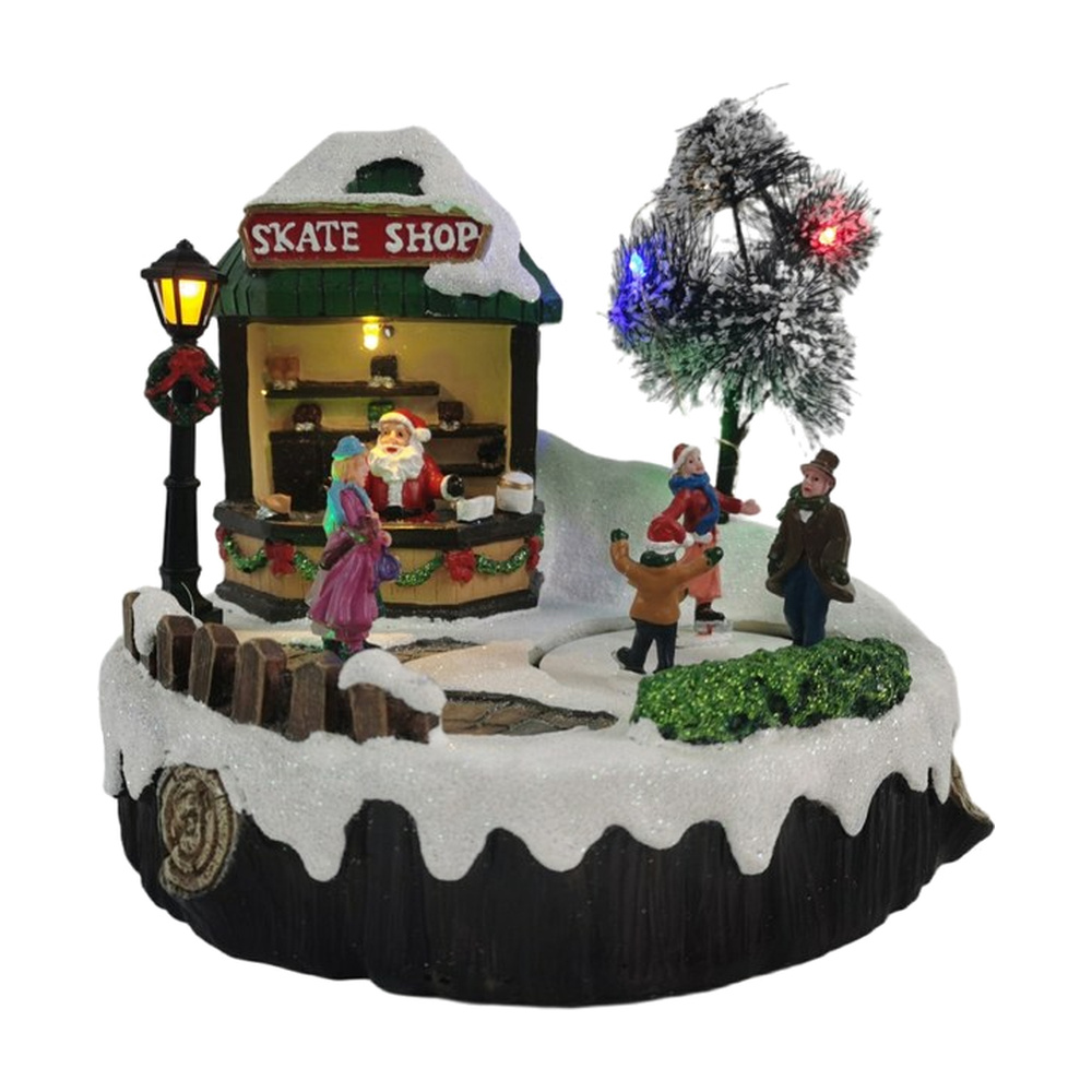 TIENDA D-PATINES LED 17.2CM A PILAS 831-D011-2610