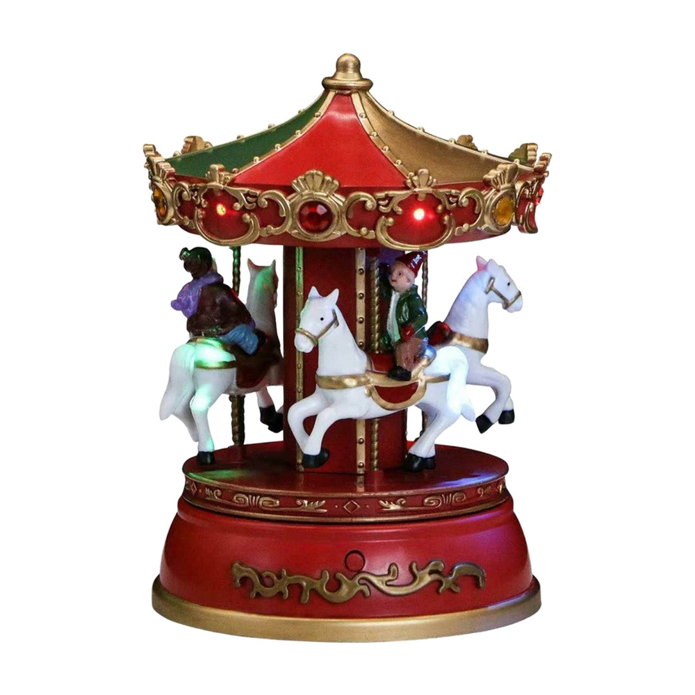 CARRUSEL MUSICA 13X13X18.5CM 831-D199-2606