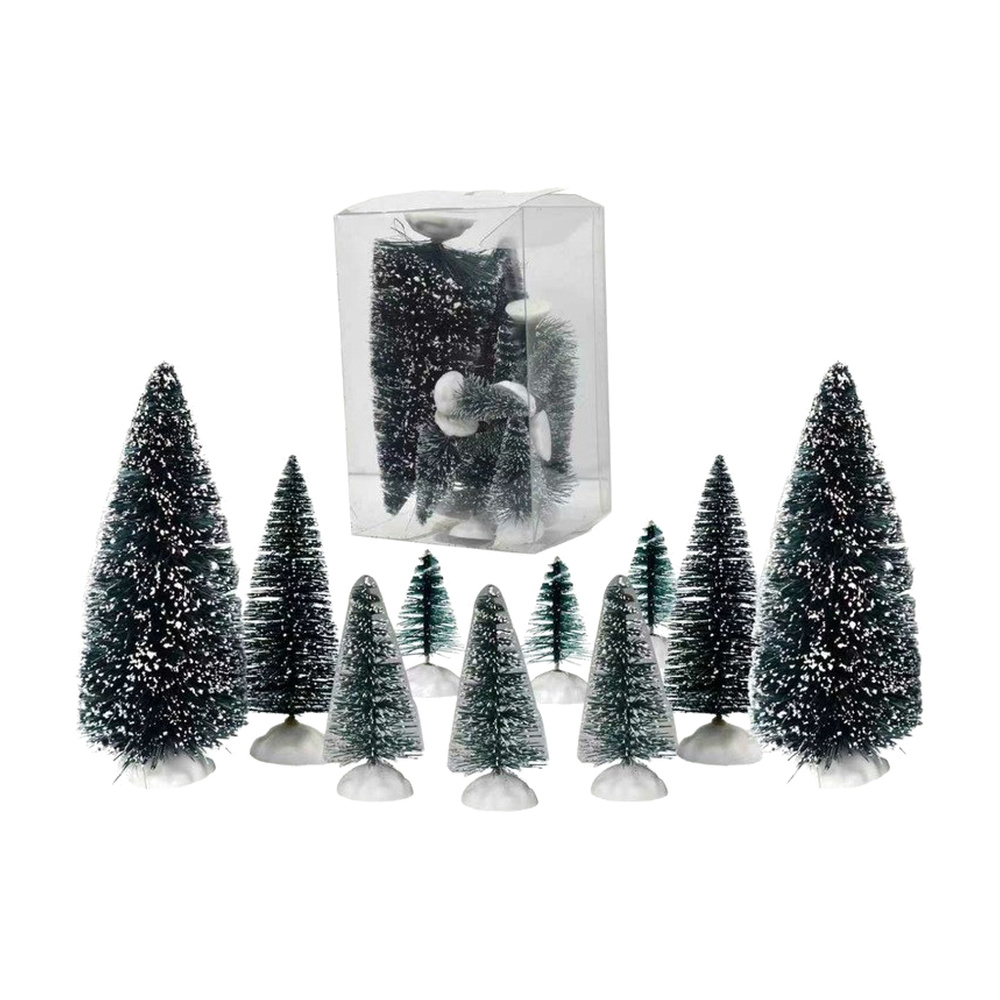 JUEGO 10 PIEZAS ARBOL 2.5X6X2.5CM 831-D199-2615