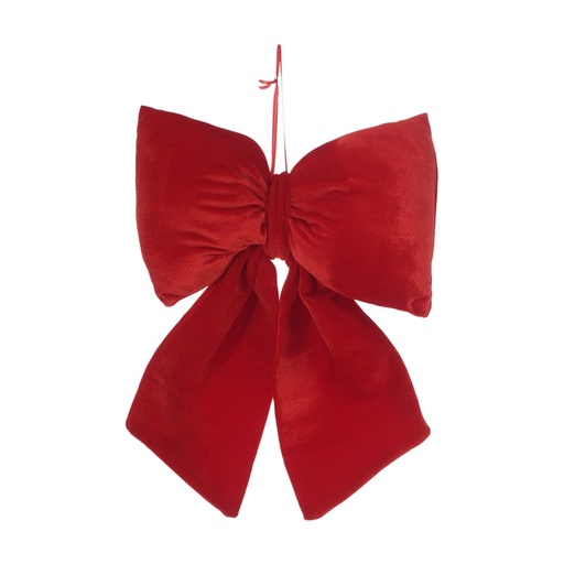 [281923] LAZO NAVIDEÑO 35X22CM TERCIOPELO 831-D184-2619R